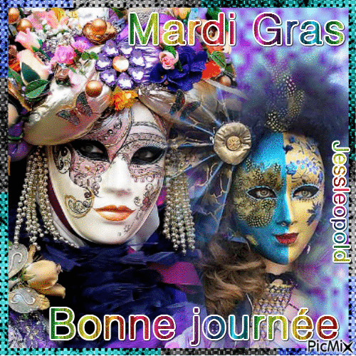 Bon mardi gras - Бесплатни анимирани ГИФ