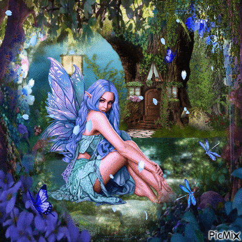 Fairy Forest - GIF เคลื่อนไหวฟรี