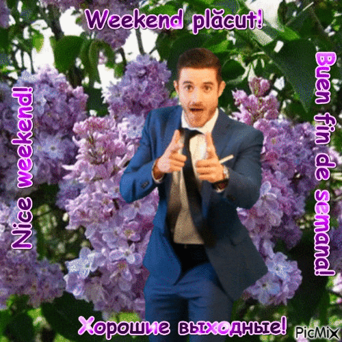 Weekend plăcut!m - Free animated GIF