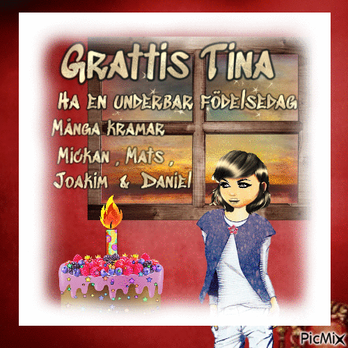 Tina 2021 - Zdarma animovaný GIF