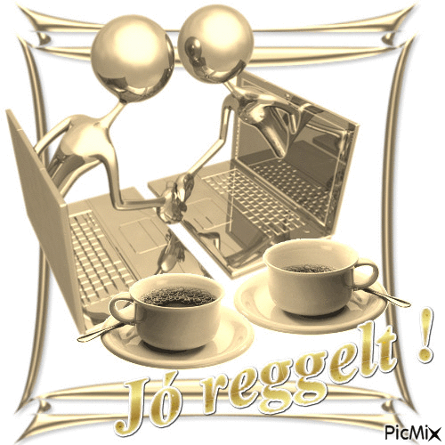 Jó reggelt - Animovaný GIF zadarmo
