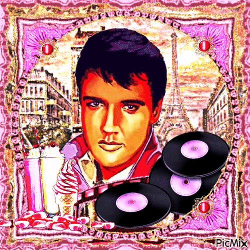 Elvis Presley - Δωρεάν κινούμενο GIF
