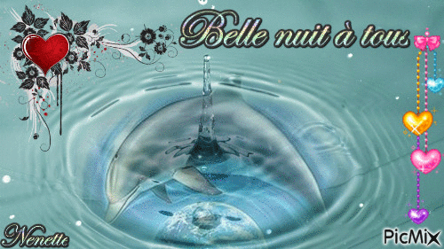 Belle nuit à tous  4/5/14 - Free animated GIF