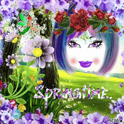 Spring.  🙂🌼 - Besplatni animirani GIF