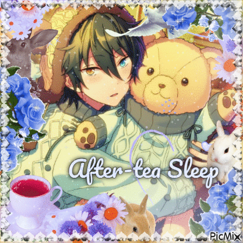 Mika After-tea Sleep - GIF animado gratis