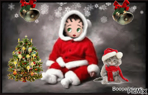 Betty Christmas - Ücretsiz animasyonlu GIF