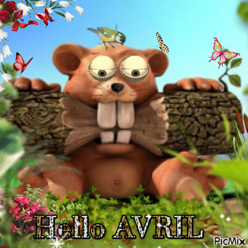 AVRIL - Darmowy animowany GIF