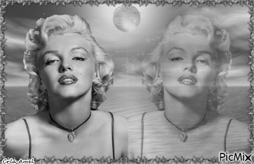 Marilyn monroe - Animovaný GIF zadarmo