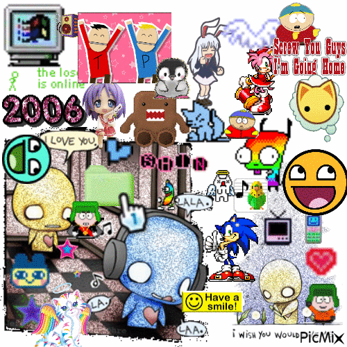 ZUPER COOL 2000'S KID! - Animovaný GIF zadarmo