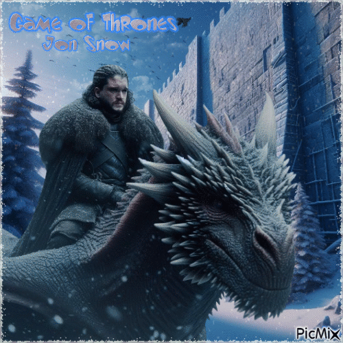 Game of Thrones- Jon Snow - Δωρεάν κινούμενο GIF