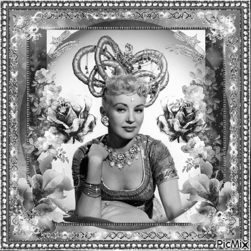 Betty Grable, Actrice américaine - Free animated GIF