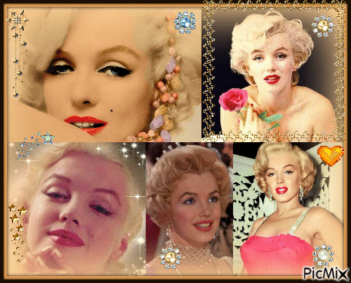 Marilyn Diamonds - GIF animado gratis