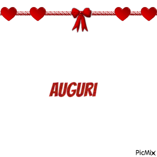 Auguri - GIF เคลื่อนไหวฟรี