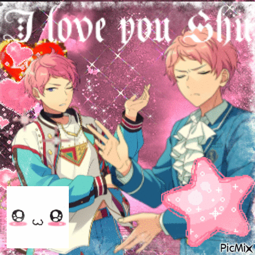Shu itsuki love you - Gratis animerad GIF