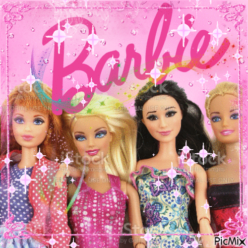 Barbie time - 免费动画 GIF