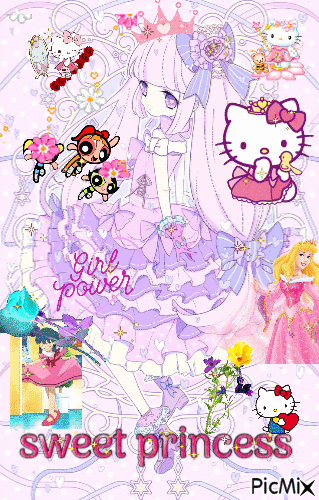 Sparkling kawaii sweet lolita princess! :) - Nemokamas animacinis gif