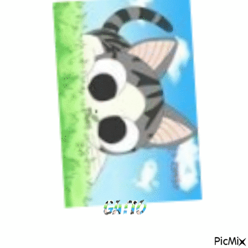 Gatto IMPAZZITO - GIF animasi gratis