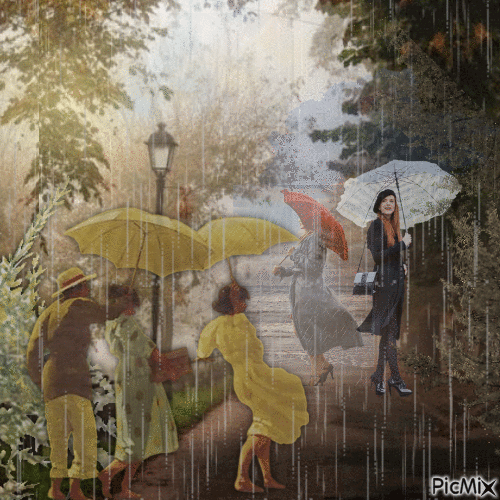 Rainy days. - GIF animasi gratis