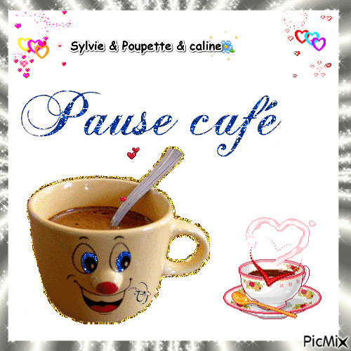 pause café - 無料のアニメーション GIF