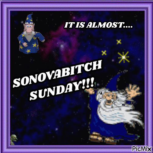 SONOVABITCH SUNDAY!! - Ücretsiz animasyonlu GIF