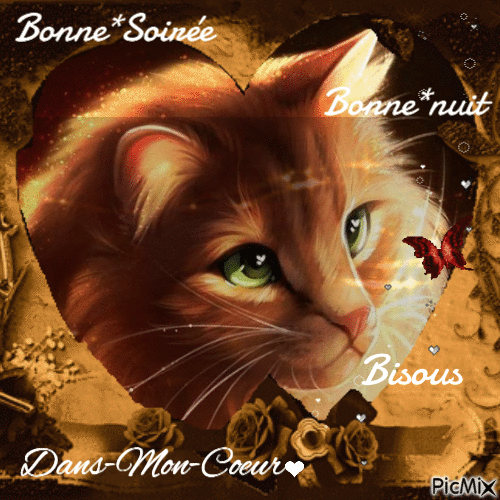 ℬonne☾˚´*•.¸❤️¸.•*´˚☽Soirée ℬisous - Free animated GIF