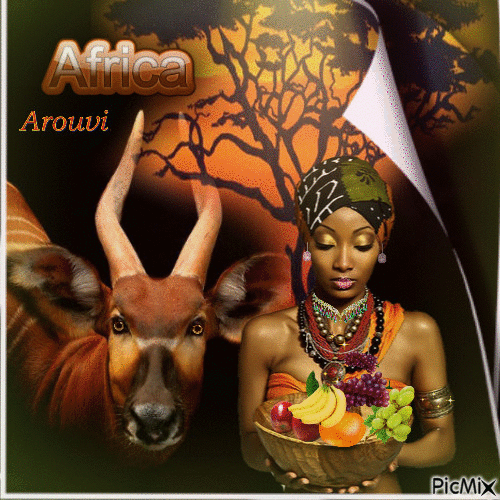 Africa - Бесплатный анимированный гифка