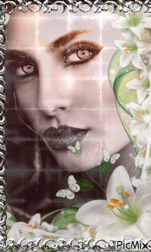 Portrait of a woman - Δωρεάν κινούμενο GIF