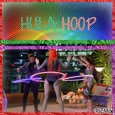 hula hoop - GIF animate gratis