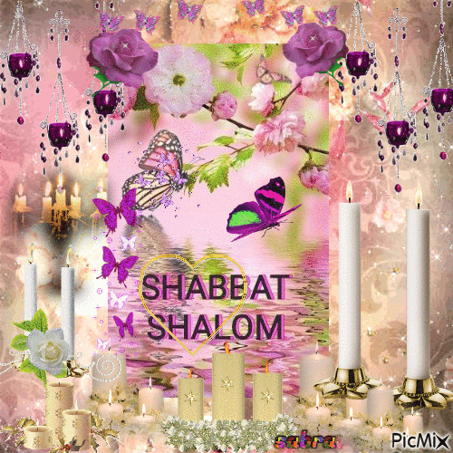 SHABBAT SHALOM - Ücretsiz animasyonlu GIF