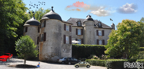 Chateau - GIF animado grátis