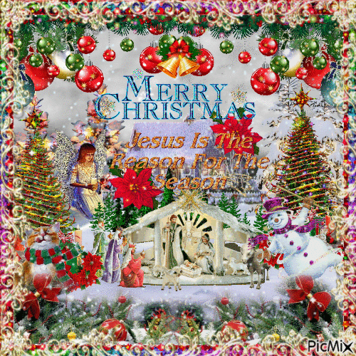 Christmas Nativity 2 - Gratis geanimeerde GIF