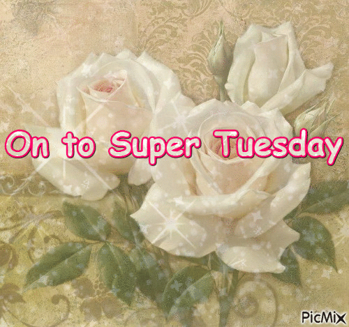 On to Super Tuesday - Darmowy animowany GIF