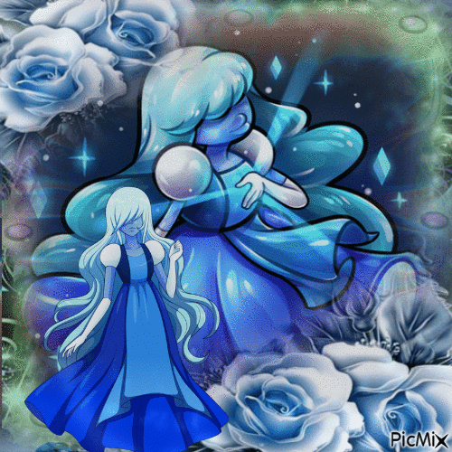 Steven Universe - Sapphire - GIF animado gratis