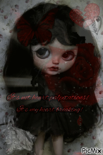 sad Blythe doll - 免费动画 GIF