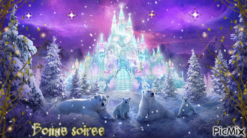 Tombe la neige - Ücretsiz animasyonlu GIF