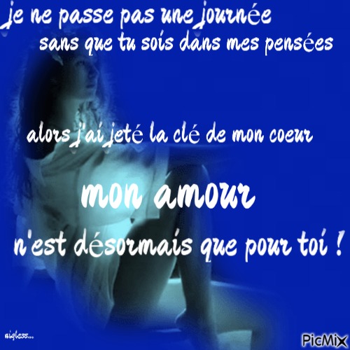 mon amour pour toi - 免费PNG