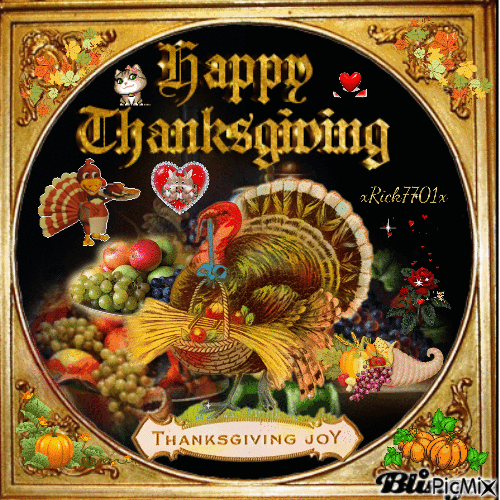 Happy Thanksgiving  11-18 -21  by xRick7701x - Zdarma animovaný GIF