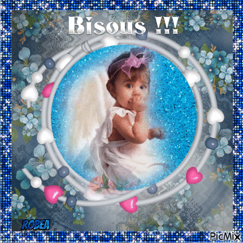 Bisous!!!! - Gratis animeret GIF