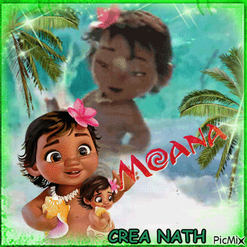 Baby Moana  concours - Gratis animeret GIF