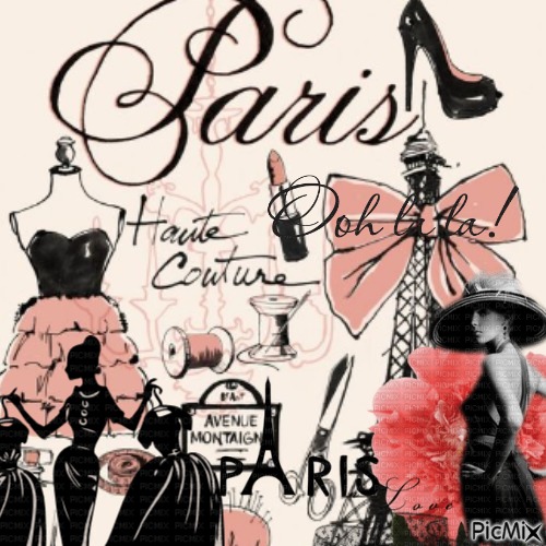 PARIS FASHION - gratis png