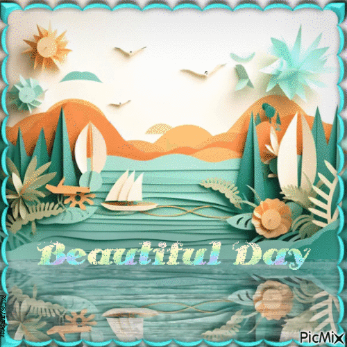 Beautiful Day - Animovaný GIF zadarmo