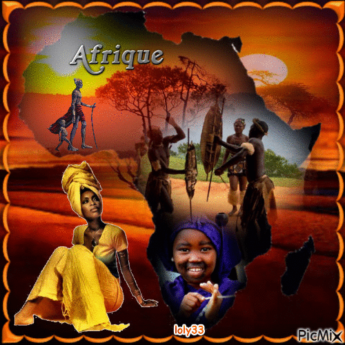 africa - Gratis animeret GIF