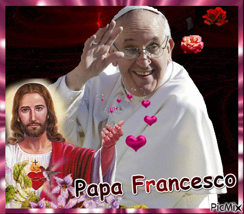 papa francesco - Besplatni animirani GIF