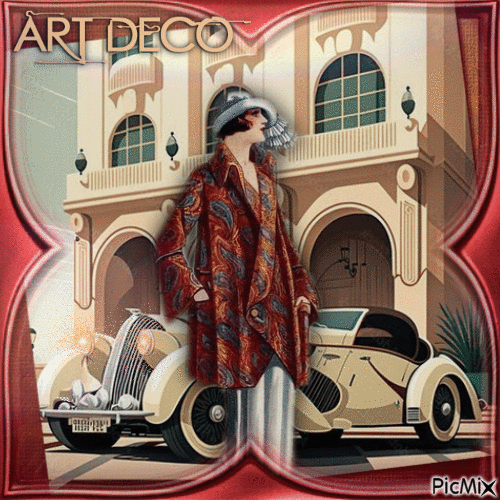 Art Deco - Бесплатни анимирани ГИФ