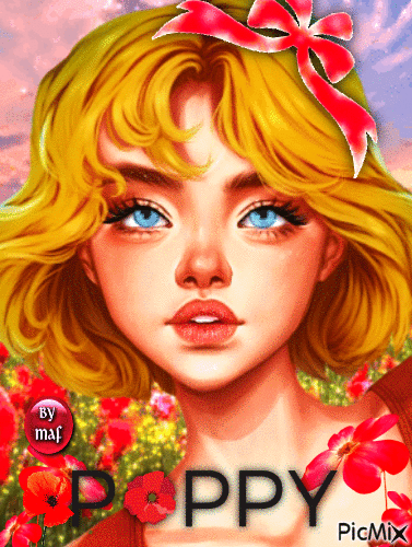 Poppy Girl - Δωρεάν κινούμενο GIF