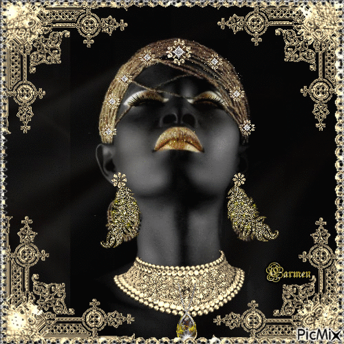 Black and gold - Δωρεάν κινούμενο GIF