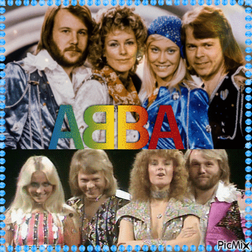 ABBA - GIF animado grátis