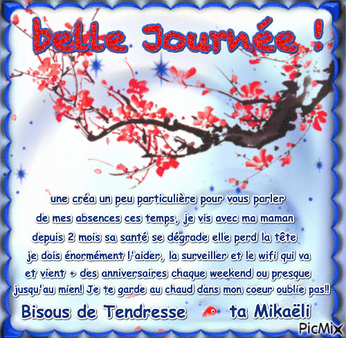 Fleur de Cerisier - Animovaný GIF zadarmo