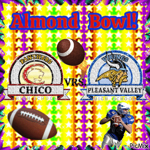 Almond Bowl Chico Vrs. Pleasant Valley ( P.V ) - 免费动画 GIF