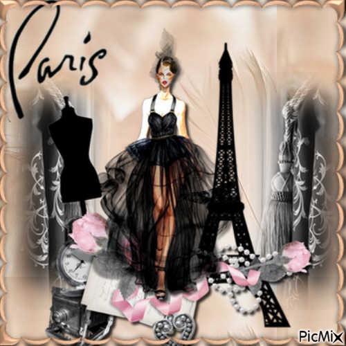 Fashion Paris - ilmainen png